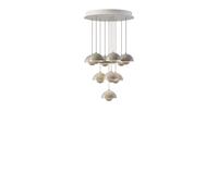 &Tradition - Flowerpot VP10 Chandelier 10 Lamps Ø53 Grey Beige - Grey Beige