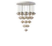&Tradition - Flowerpot VP10 Chandelier 31 Lamps Ø89 Grey Beige - Grey Beige