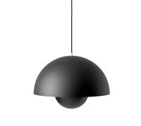 &Tradition - Flowerpot VP2 Pendant, Matt Black - Matt Black