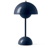 &Tradition Flowerpot VP9 Portable Lamp Steel Blue