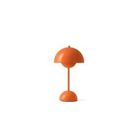 &Tradition - Flowerpot VP9 Table Lamp Portable, Zesty Orange - Zesty Orange