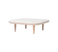 &Tradition Fly SC4 Coffee Table Oiled Oak/Bianco Carrara Marble