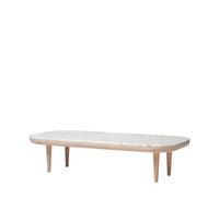 &Tradition Fly SC5 Coffee Table Oiled Oak/Bianco Carrara Marble