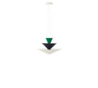 &Tradition Gio LN14 Pendant Ø60 Signal Green/Deep Blue/Ecru White