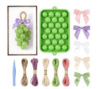Tradition Grape Soap Crafting Materials Including Silicone Mold Decorations and Tools Perfect for Family Connection Soap Crafting Novices