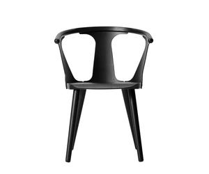 &Tradition In Between chair Sk1 Black laquered ash