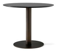 &Tradition - In Between SK11 Table 90cm, Black Marble / Bronzed - Black
