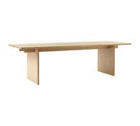 &Tradition - Ita OS2 Desk With Cable Management 95x260 cm, Oak - Oak