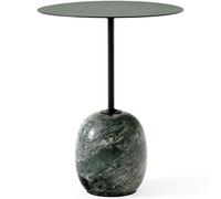&Tradition - Lato LN8 Table 40 cm, Deep Green / Verde Alpi Marble - Deep Green