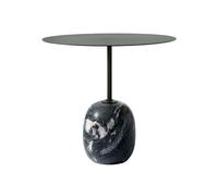 &Tradition Lato LN9 Coffee Table Oval Deep Green/Verde Grigio Marble