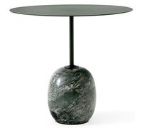 &Tradition - Lato LN9 Oval Table, Deep Green / Verde Alpi Marble - Deep Green