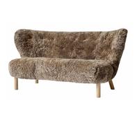 &Tradition - Little Petra Sofa Vb2, Oiled Oak / Sheepskin Sahara - Sahara