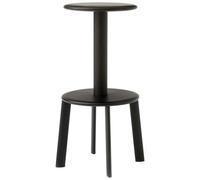 &Tradition - Massif AV40 Bar Stool 75 cm, Dark Stained Oak / Warm Black - Black