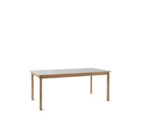 &Tradition Patch HW1 dining table Beige arizona. white oiled oak stand