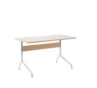 &Tradition Pavilion AV16 Desk Mushroom/Oak/Chrome