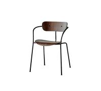 &Tradition - Pavilion Av2 Chair, Lacquered Walnut - Walnut