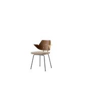&Tradition RFH RD7 Dining Chair With Armrest & Upholstered Seat Walnut/Hallingdal 227
