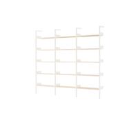 &Tradition Rhomb IF1 &IF4 & IF4 Shelving Configuration F Lacquered Oak