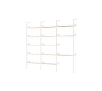 &Tradition Rhomb IF1 &IF4 & IF5 Shelving Configuration G Lacquered Oak