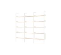 &Tradition Rhomb IF1 &IF4 & IF6 Shelving Configuration H Lacquered Oak