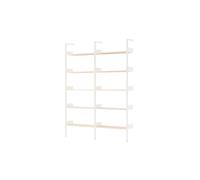 &Tradition Rhomb IF1 &IF4 Shelving Configuration A Lacquered Oak