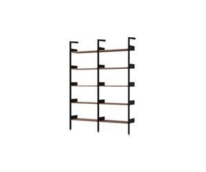 &Tradition Rhomb IF1 &IF4 Shelving Configuration A Lacquered Walnut