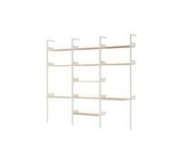 &Tradition Rhomb IF2 &IF4 & IF5 Shelving Configuration In Lacquered Oak