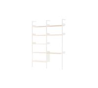 &Tradition Rhomb IF2 &IF6 Shelving Configuration D Lacquered Oak