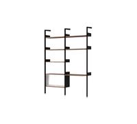&Tradition Rhomb IF2 &IF6 Shelving Configuration D Lacquered Walnut