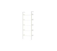 &Tradition Rombe Full Bay IF1 Shelves Bookcase Lacquered Oak/Alabaster