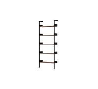 &Tradition Rombe Full Bay IF1 Shelves Bookcase Lacquered Walnut