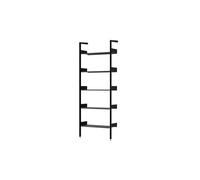 &Tradition Rombe Full Bay IF1 Shelves Bookcase Lacquered Walnut/ Anthracite