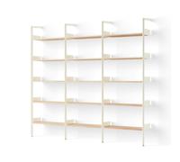 &Tradition - Rombe IF1/IF4/IF4 Shelving System Config F, Oak - Oak
