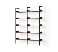 &Tradition Rhomb IF1 &IF4 Shelving Configuration A Lacquered Walnut