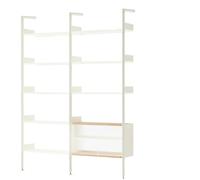 &Tradition - Rombe IF1/IF6 Shelving System Config C, Alabaster - Alabaster