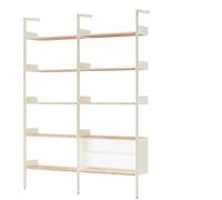 &Tradition - Rombe IF1/IF6 Shelving System Config C, Oak - Oak