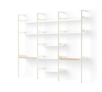 &Tradition - Rombe IF2/IF4/IF5 Shelving System Config I, Alabaster - Alabaster