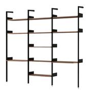 &Tradition Rhomb IF2 &IF4 & IF5 Shelving Configuration In Lacquered Walnut