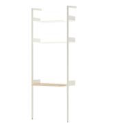 &Tradition Rombe Full Bay IF2 Desk Shelving Lacquered Oak/Alabaster