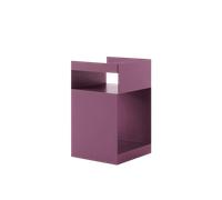 &Tradition Rotate SC73 Rolling Table Dark Plum