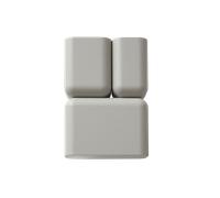 &Tradition - Tabata LN10 Wall Lamp Silk Grey - Silk Grey