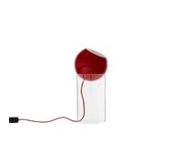 &Tradition - Topan VP14 Floor Lamp Clear Acrylic/Vermilion Red - Acrylic