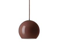 &Tradition - Topan VP6 Pendant Red Brown - Red Brown
