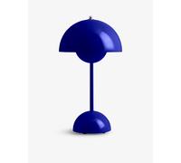&Tradition &Tradition Flowerpot Vp9 Portable Coated-Metal Table Lamp 29.5cm Colbolt Blue