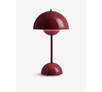 &Tradition &Tradition Flowerpot Vp9 Portable Coated-Metal Table Lamp 29.5cm Dark Plum