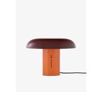 &Tradition &Tradition Montera Aluminium and Brass Table Lamp Amber And Ruby