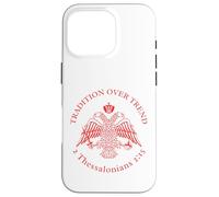 Tradition Trend Byzantine Eagle Orthodox Thessalonians Case for iPhone 16 Pro