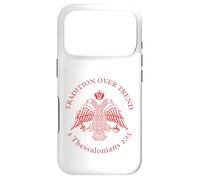 Tradition Trend Byzantine Eagle Orthodox Thessalonians Case for iPhone 17 Pro