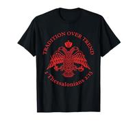 Tradition Trend Byzantine Eagle Orthodox Thessalonians T-Shirt