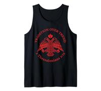 Tradition Trend Byzantine Eagle Orthodox Thessalonians Tank Top